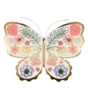 CARTE PAPILLON FLORAL