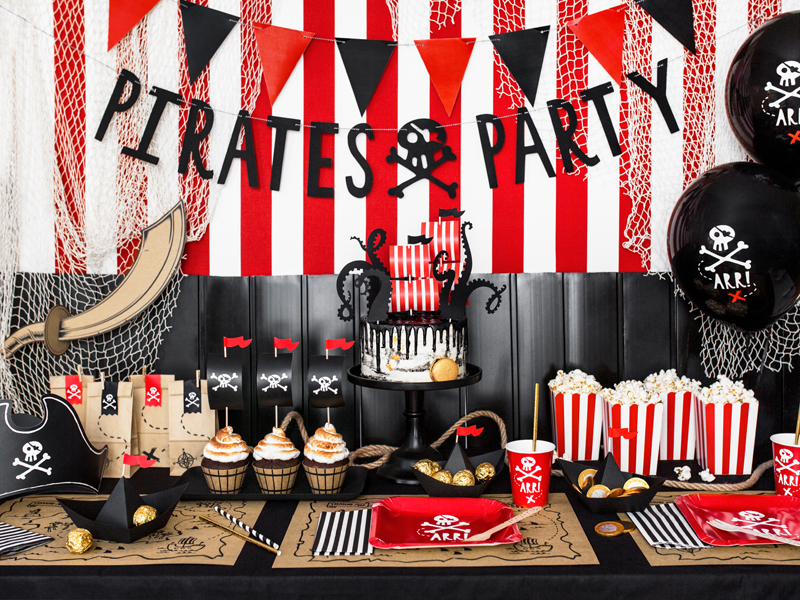 CHAPEAU PIRATE & CAHE OEIL