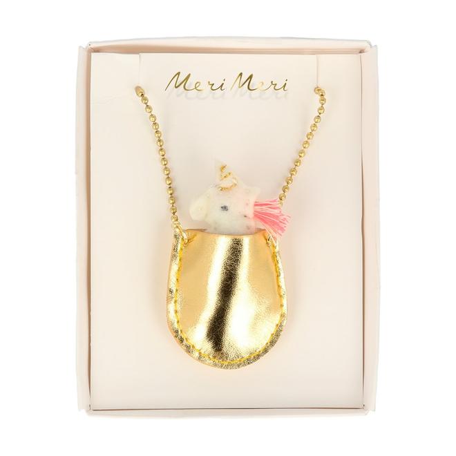 COLLIER DE POCHE LICORNE