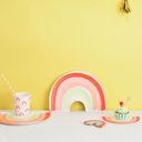 GOBELETS ARC-EN-CIEL NEON