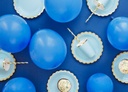 GOBELETS BLEU PASTEL