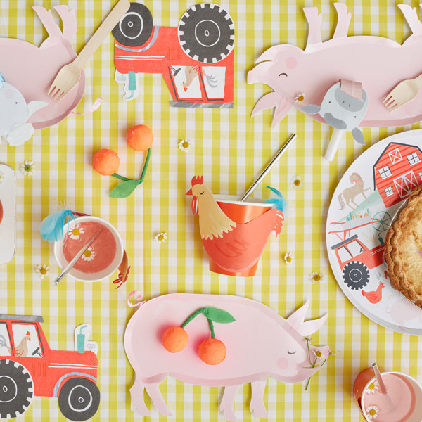 GOBELETS COQ DANS LE FERME