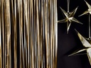 RIDEAU FÊTE BRONZE
