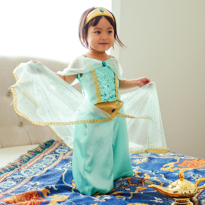 ROBE PRINCESSE JASMINE 5-6ANS