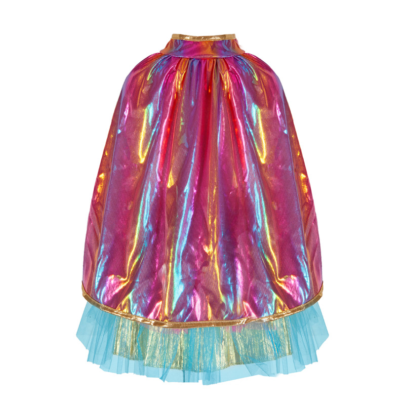 TUTU SUPER DUPER AVEC MASK & CAPE ROSE 4-6ANS