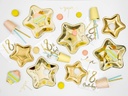 ASSIETTES ETOILE GOLD 23cm