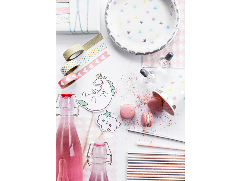 ASSIETTES LICORNE ETOILE
