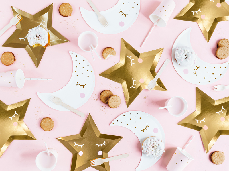 ASSIETTES LITTLE STAR OR