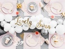 ASSIETTES LOVELY SWAN