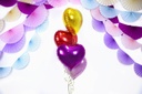 BALLON ALUMINIUM COEUR ROUGE 45CM
