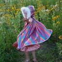 CAPE RAINBOW DE PRINCESSE 4-7ANS