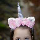 ENSEMBLE JUPE & BANDEAU LICORNE 4-7ANS