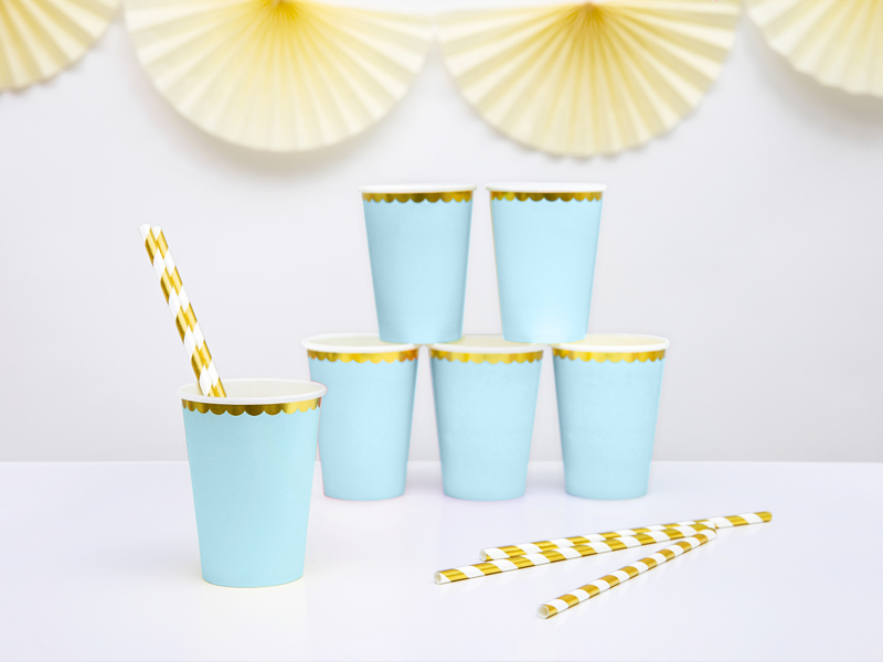GOBELETS BLEU PASTEL