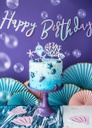 GUIRLANDE "HAPPY BIRTHDAY" IRISÉ