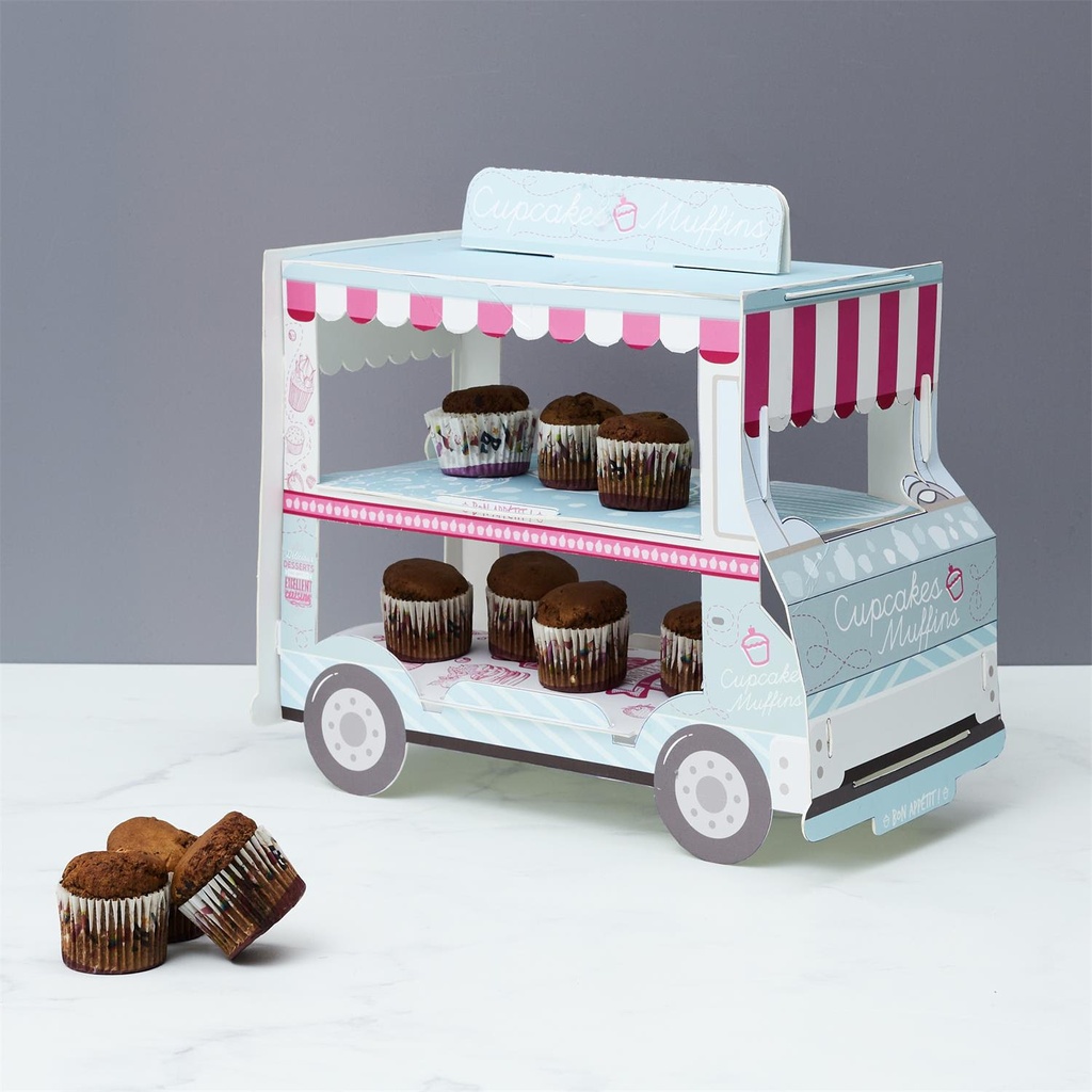 PRESENTOIR A GATEAUX CAMION