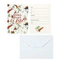 CARTES INVITATION DINOSAURE