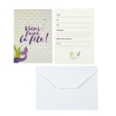 CARTE INVITATION SIRENE