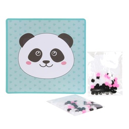 JEU CREATIF PANDA POMPONS A COLLER