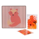 JEU CREATIF RENARD POMPONS A COLLER