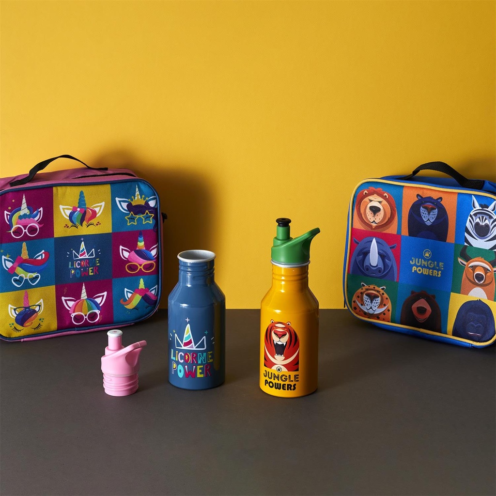 BOUTEILLE DE TRANSPORT ENFANT LICORNE