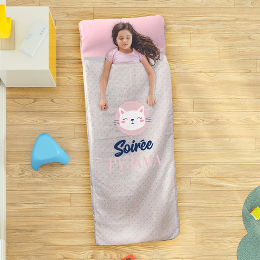 LIT GONFLABLE ENFANT SOIREE PYJAMA