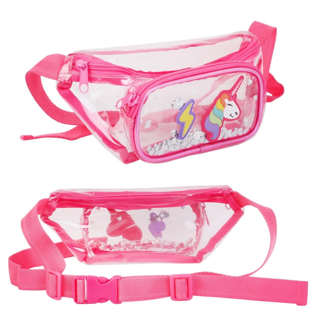 BANANE GIRLY AVEC PATCH ET SEQUINS