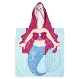 PONCHO DE BAIN SIRÈNE