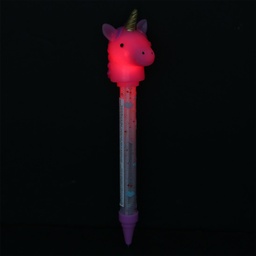 STYLO LUMINEUX LICORNE FUSCHIA