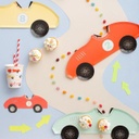 ASSIETTE VOITURE DE COURSE VINTAGE