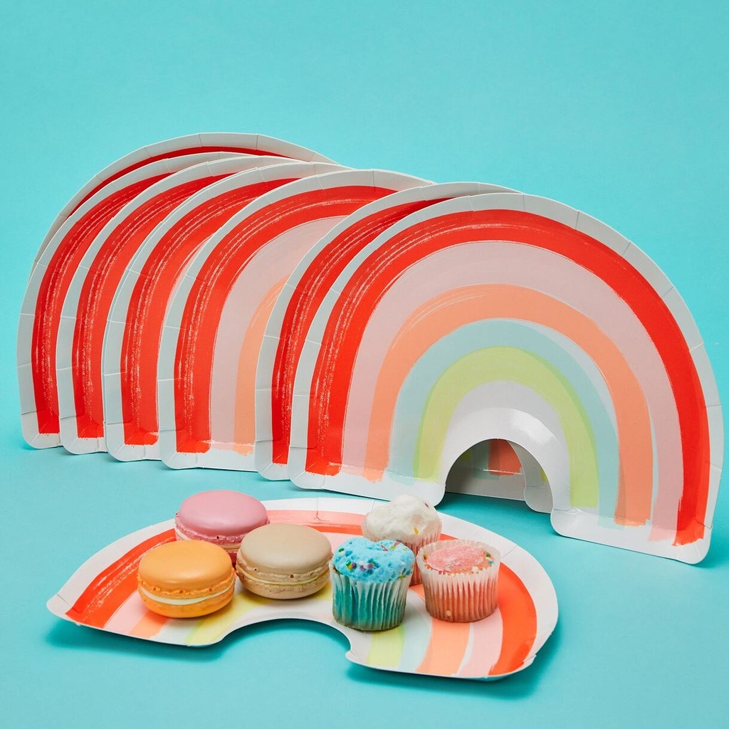 ASSIETTES ARC EN CIEL