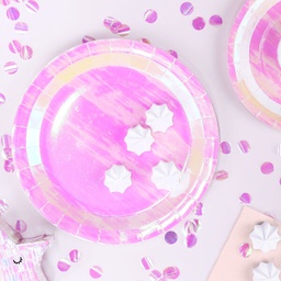 ASSIETTES IRISÉ