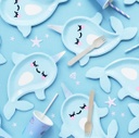 ASSIETTES NARWHAL