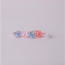BAGUES FLEURS 4PCS
