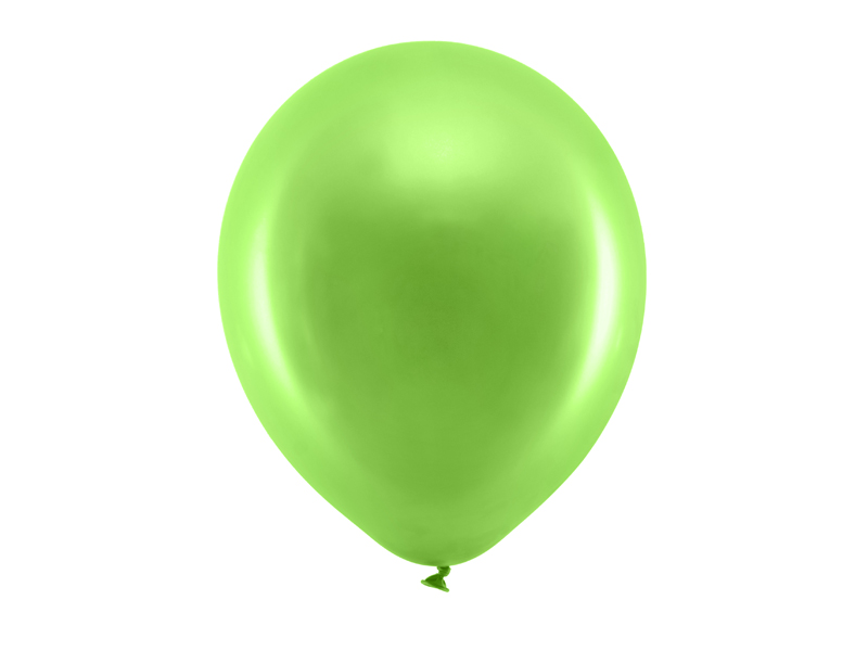 BALLON VERT CLAIR MÉTALLISÉ