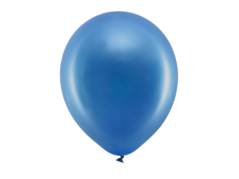 BALLON BLEU MARINE MÉTALLISÉ