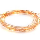GUIRLANDE LED DECO OR ROSE