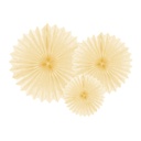 ROSETTES DECORATIVES CREME