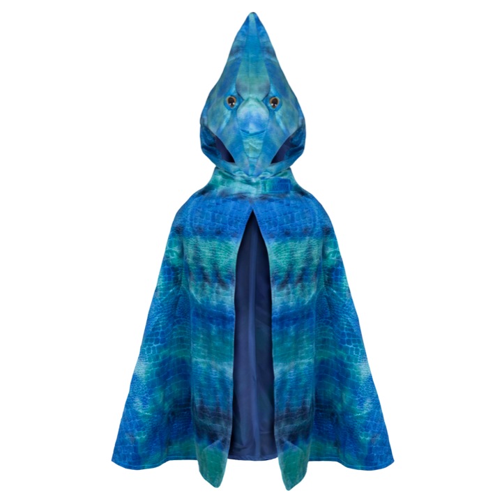 CAPE À CAPUCHE T-REX 4-6ANS
