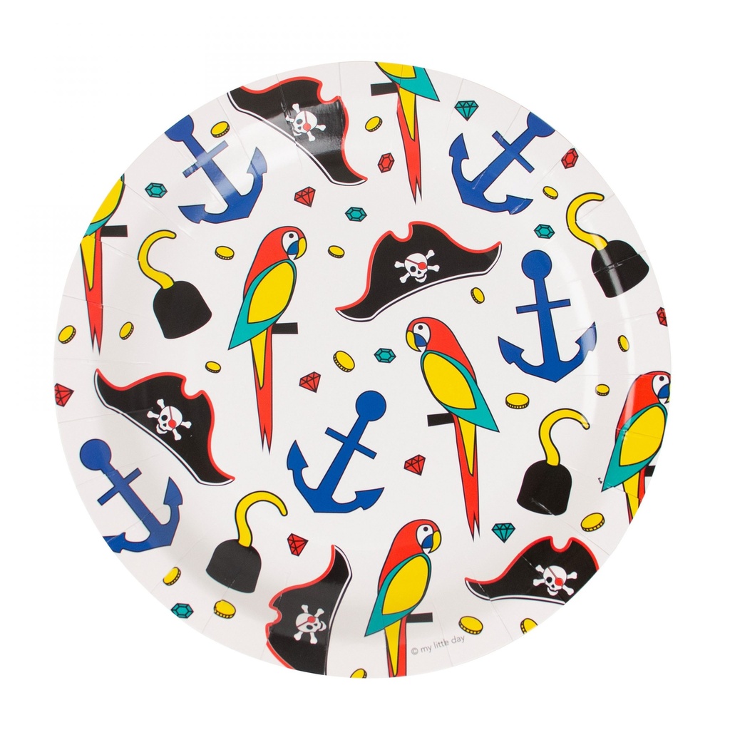ASSIETTES PIRATES