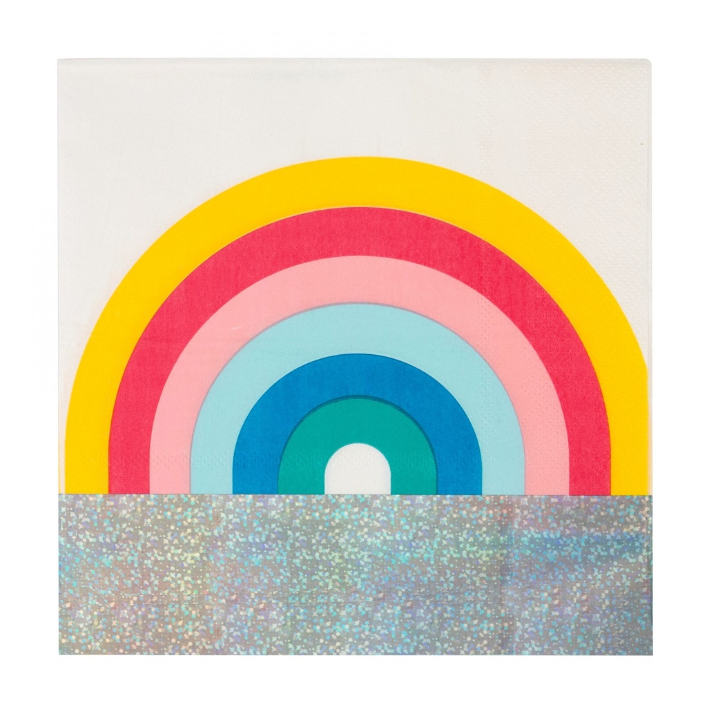 SERVIETTES ARC-EN-CIEL
