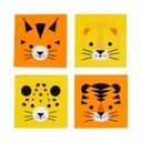SERVIETTES MINI FELINS