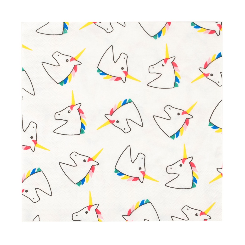 SERVIETTES LICORNE