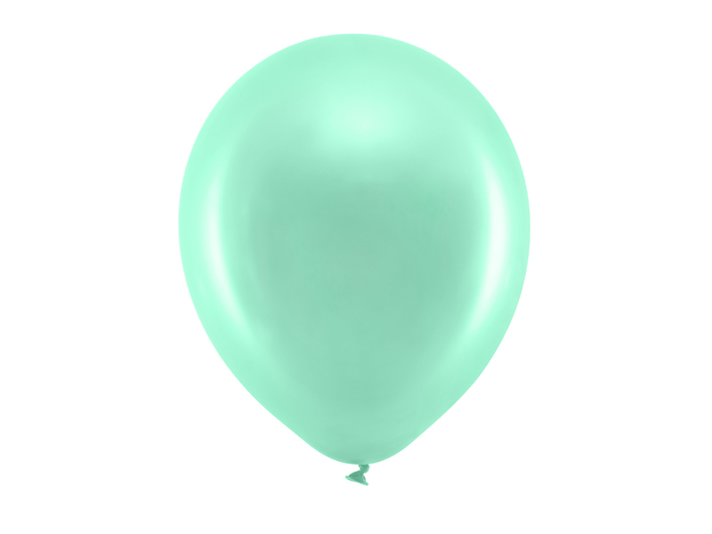 BALLON MINT PASTEL MÉTALLISÉ