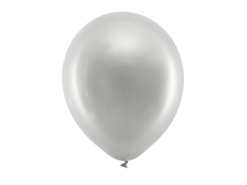 BALLON ARGENTÉ MÉTALLISÉ