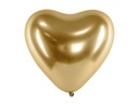 BALLON CHROMÉ OR COEUR