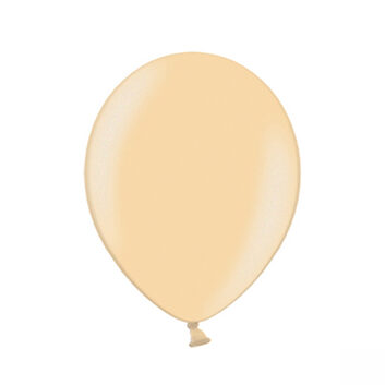BALLON ORANGE MÉTALLISÉ