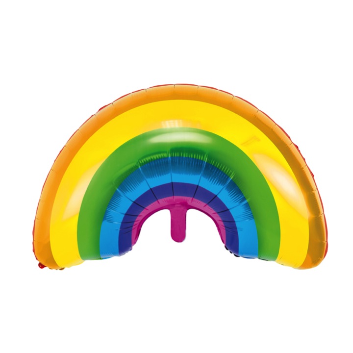 BALLON ALUMINIUM ARC-EN-CIEL