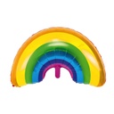 BALLON ALUMINIUM ARC-EN-CIEL