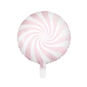 BALLON ALUMINIUM CANDY ROSE PASTEL