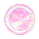 ASSIETTES IRISÉ 23cm